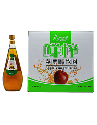 恒愛(ài)蘋果醋飲料箱裝1.5LX6瓶