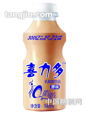 喜力多原味乳酸菌飲品340ml