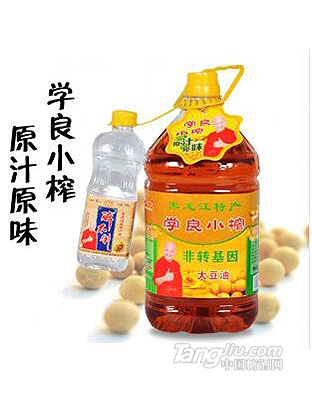 學(xué)良小榨大豆油5L