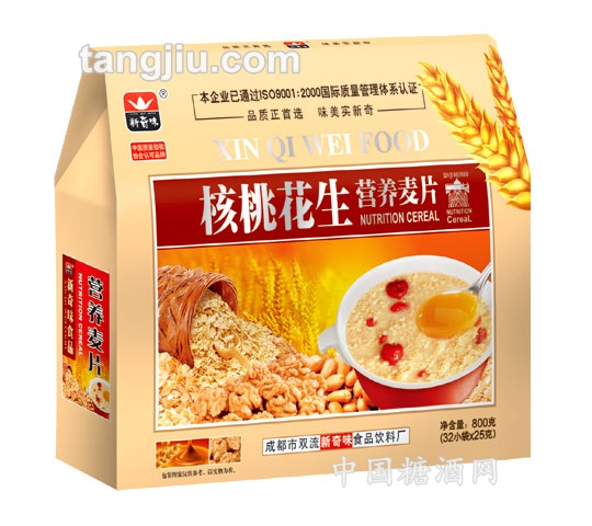 核桃花生營養(yǎng)麥片800g