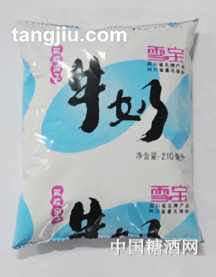 雪寶雙歧因子酸牛奶210ml