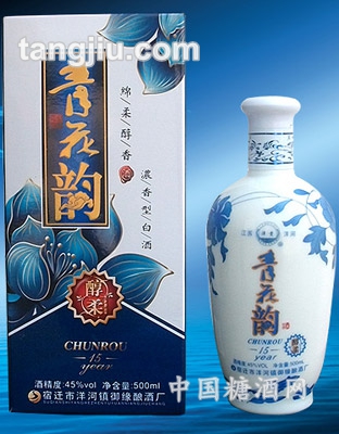 青花韻酒醇柔15年