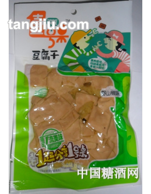 壹號桌豆腐干野山椒味80g