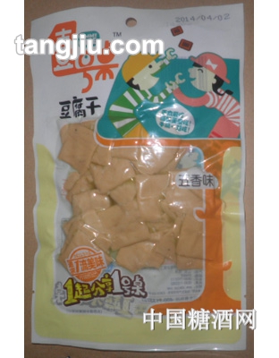 壹號桌豆腐干五香味80g