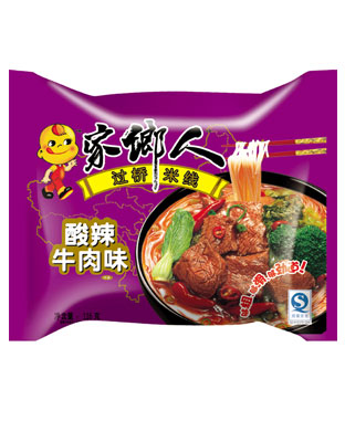 單包米線(xiàn)（酸辣牛肉味）