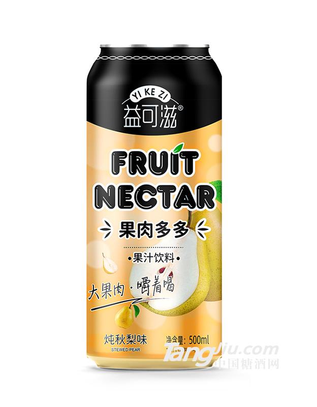 益可滋果肉果汁（燉秋梨味）500ml