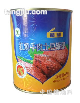 永壽紅燒牛肉土豆罐頭850g