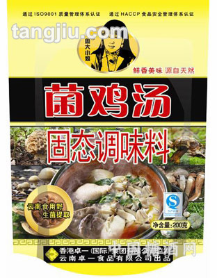 菌雞湯固態(tài)調(diào)味料200克