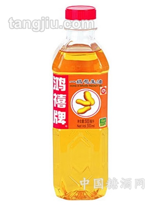 鴻禧牌一級花生油500ml