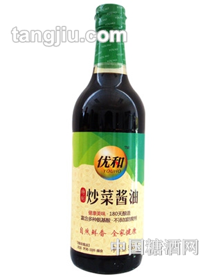 優(yōu)和特制炒菜醬油500ml