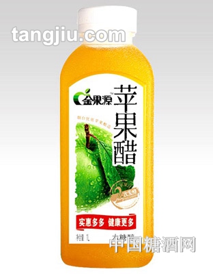 金果源蘋果醋飲料1L