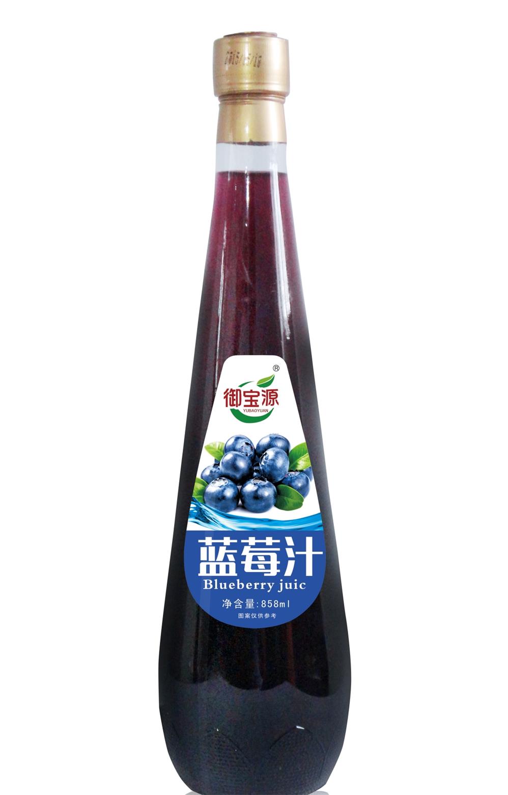 御寶源藍(lán)莓汁858ml