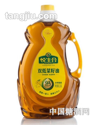 悅生合雙低菜籽油小榨綿香型1.8L