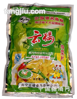 樓榨菜片250g