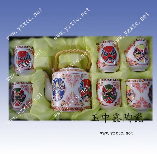 供應(yīng)陶瓷茶具&amp;#160；青花陶瓷茶具廠家