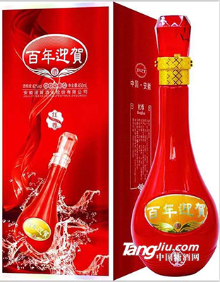  42°百年迎賀紅尊酒450ml