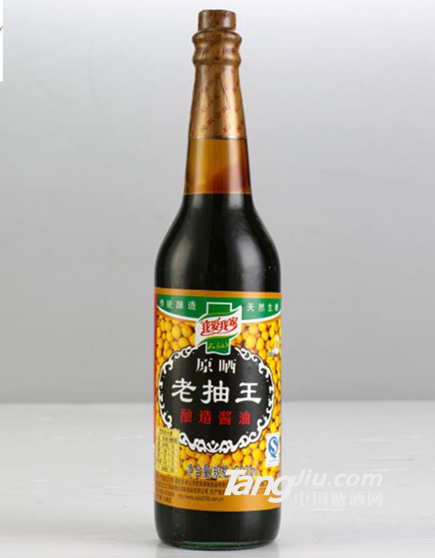 我愛我家原曬老抽王-600ml