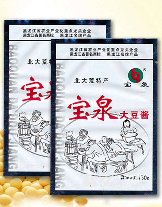 北大荒特產(chǎn)寶泉大豆醬優(yōu)質(zhì)調(diào)味醬 150g