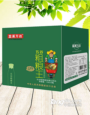 藍溪萬達五谷粗糧植物蛋白飲料1.06L*6瓶