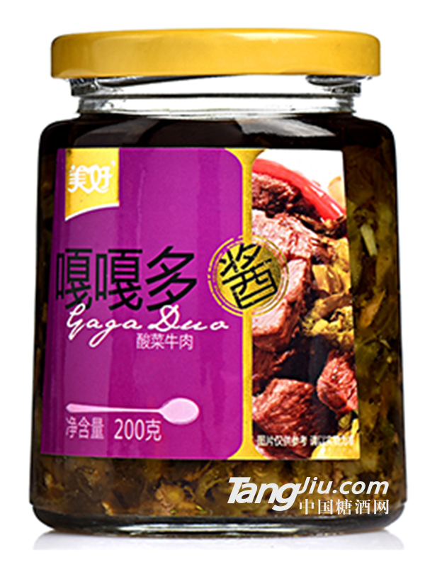 嘎嘎多 酸菜牛肉醬200g