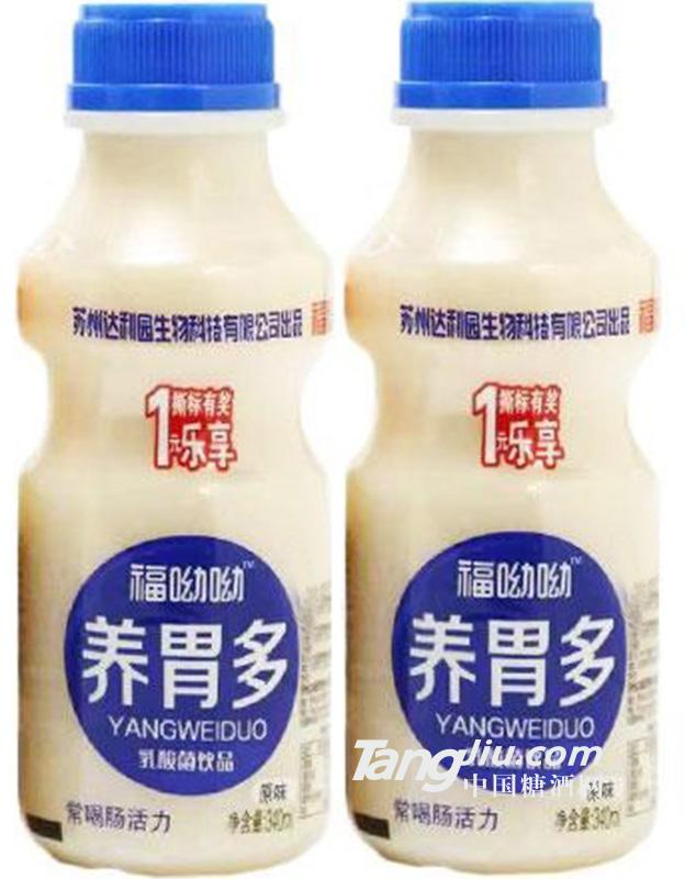 福呦呦原味乳酸菌飲品340ml