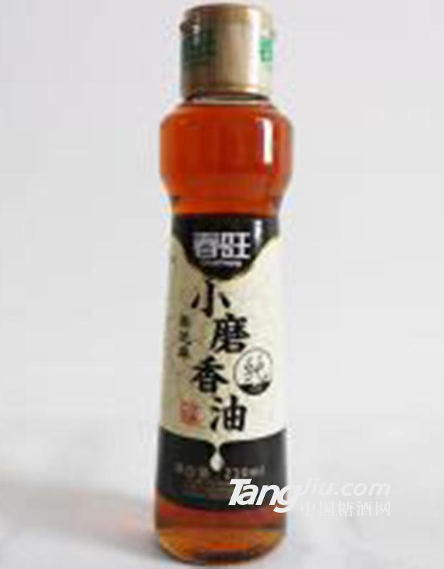 春旺黑純小磨香油210ml