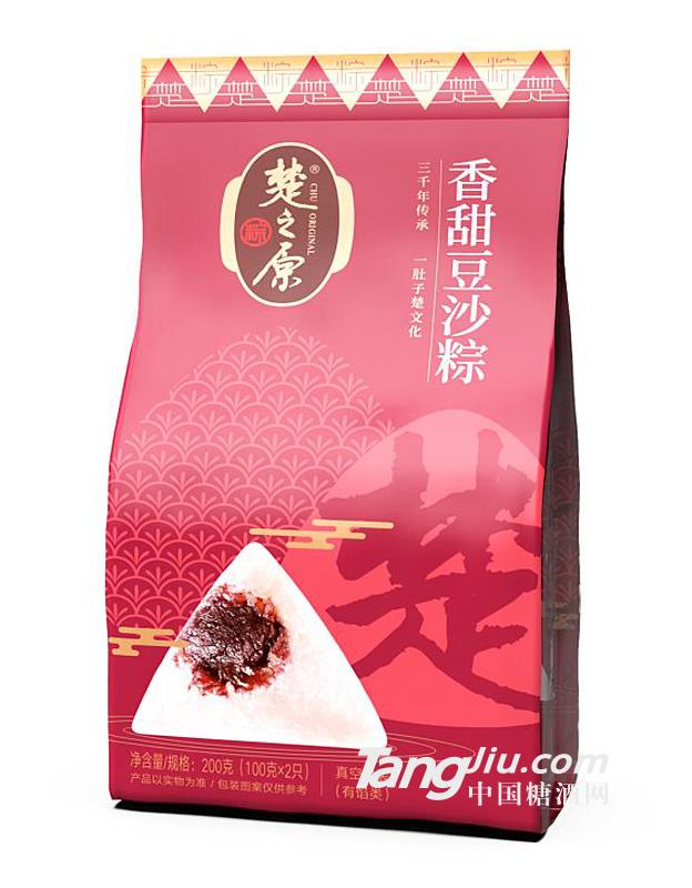 楚之原香甜豆沙粽200g