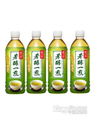 達(dá)亦多（Dydo）芳醇一煎綠茶飲料 500ml_4瓶