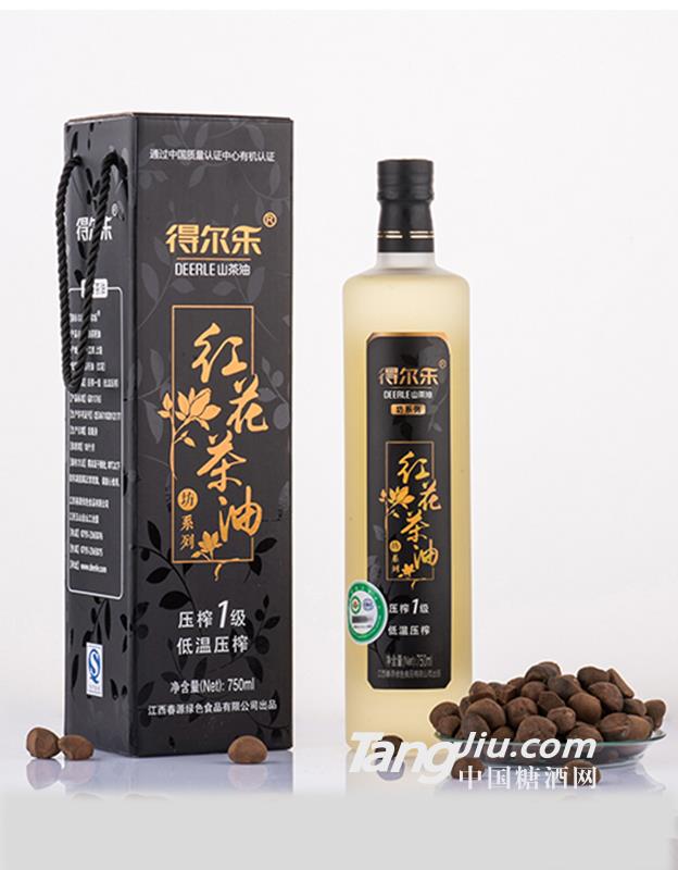 得爾樂 坊系列 紅花茶油750ml單瓶