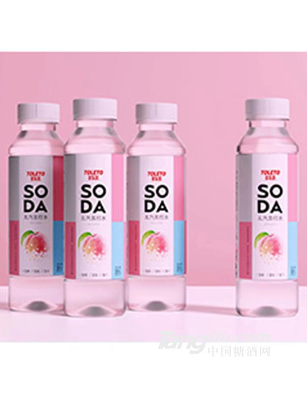 多樂多SODA清純白桃無氣蘇打水