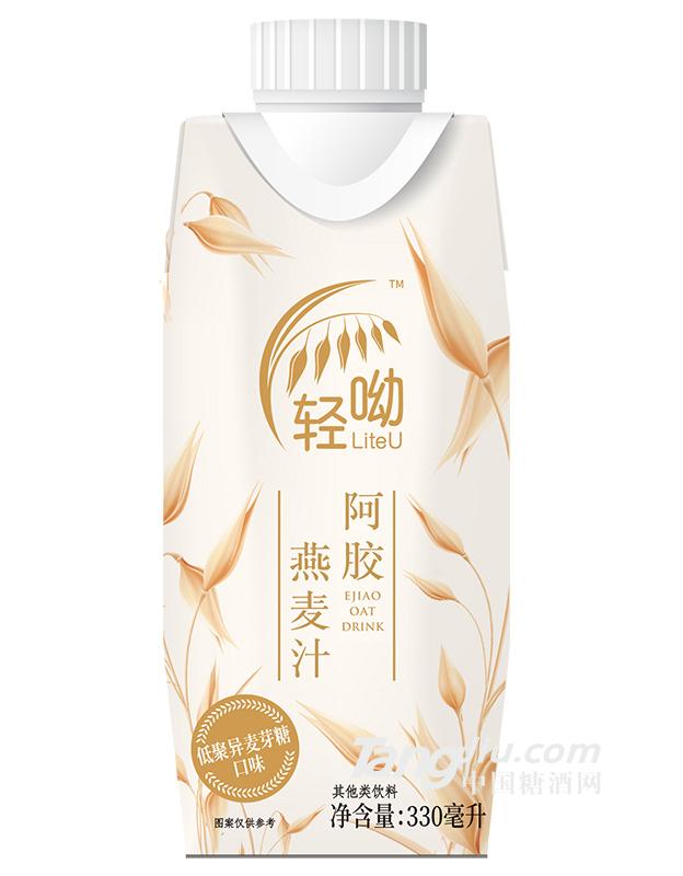 輕呦阿膠燕麥汁麥芽糖味-330ml