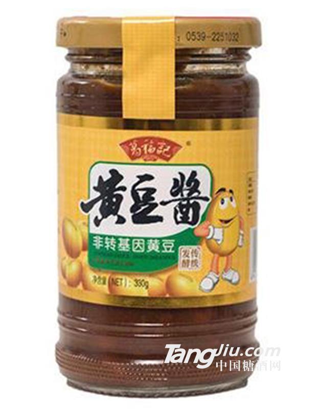 葛福記黃豆醬非轉(zhuǎn)基因黃豆招商330g