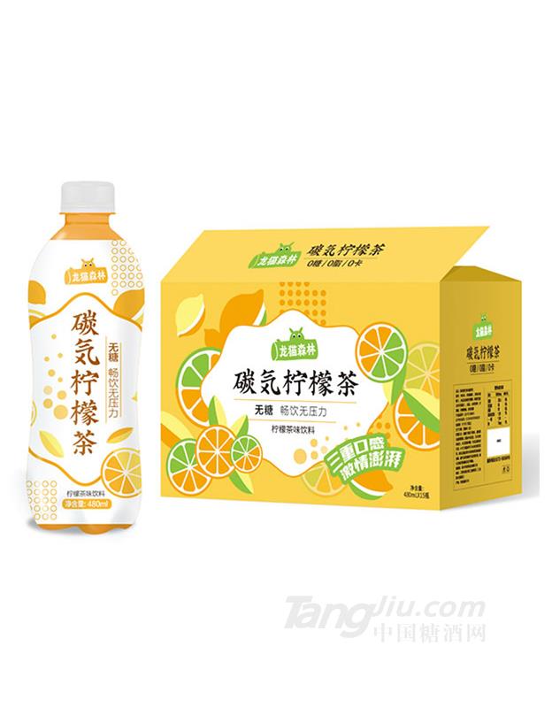 龍貓森林碳氣檸檬茶480mlx15瓶