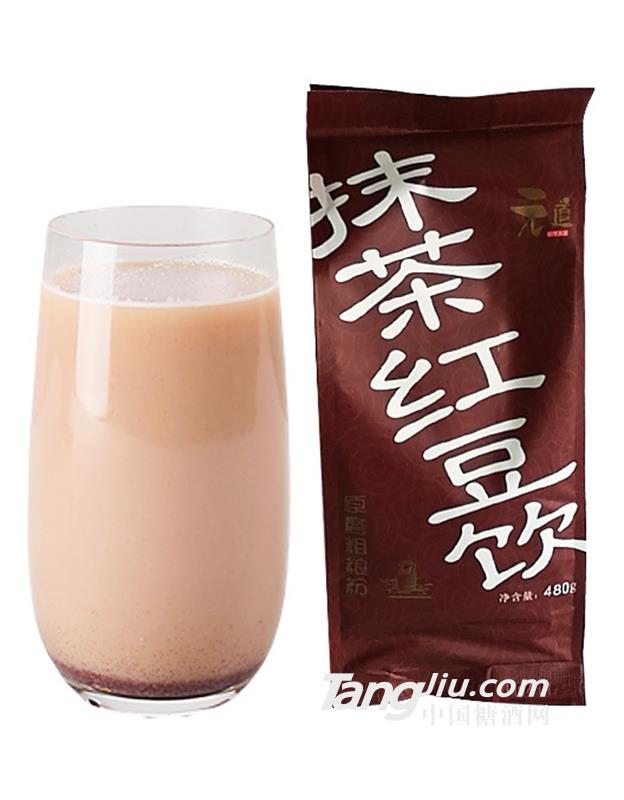 元道五谷粗糧粉抹茶紅豆飲-480g