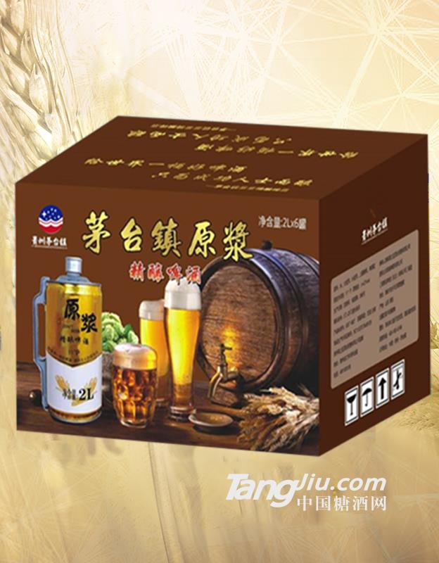 茅臺(tái)原漿精釀啤酒2L×6瓶