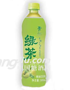 臻趣青梅綠茶果味飲料500ml