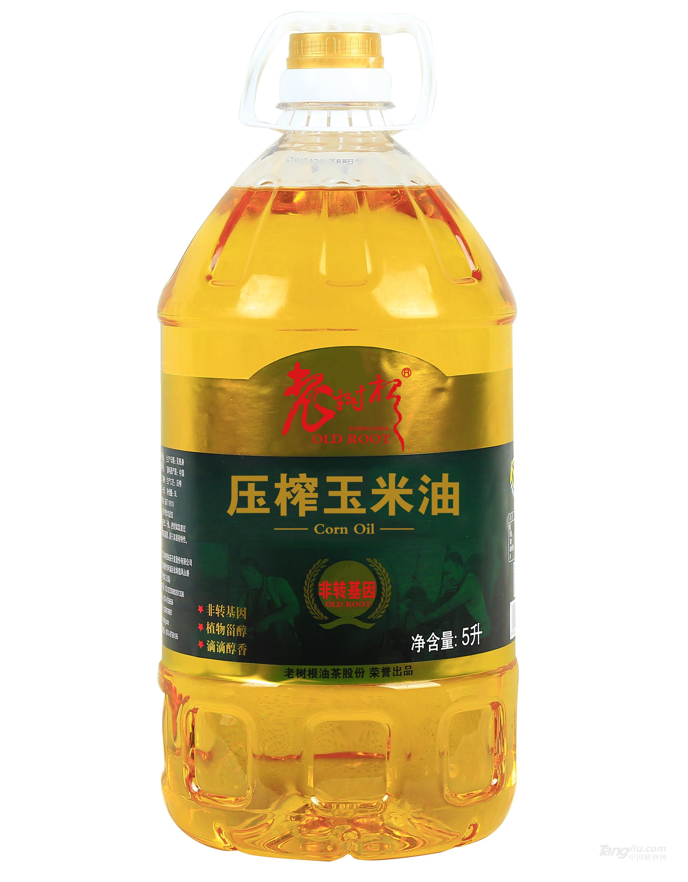 老樹(shù)根壓榨玉米油5L