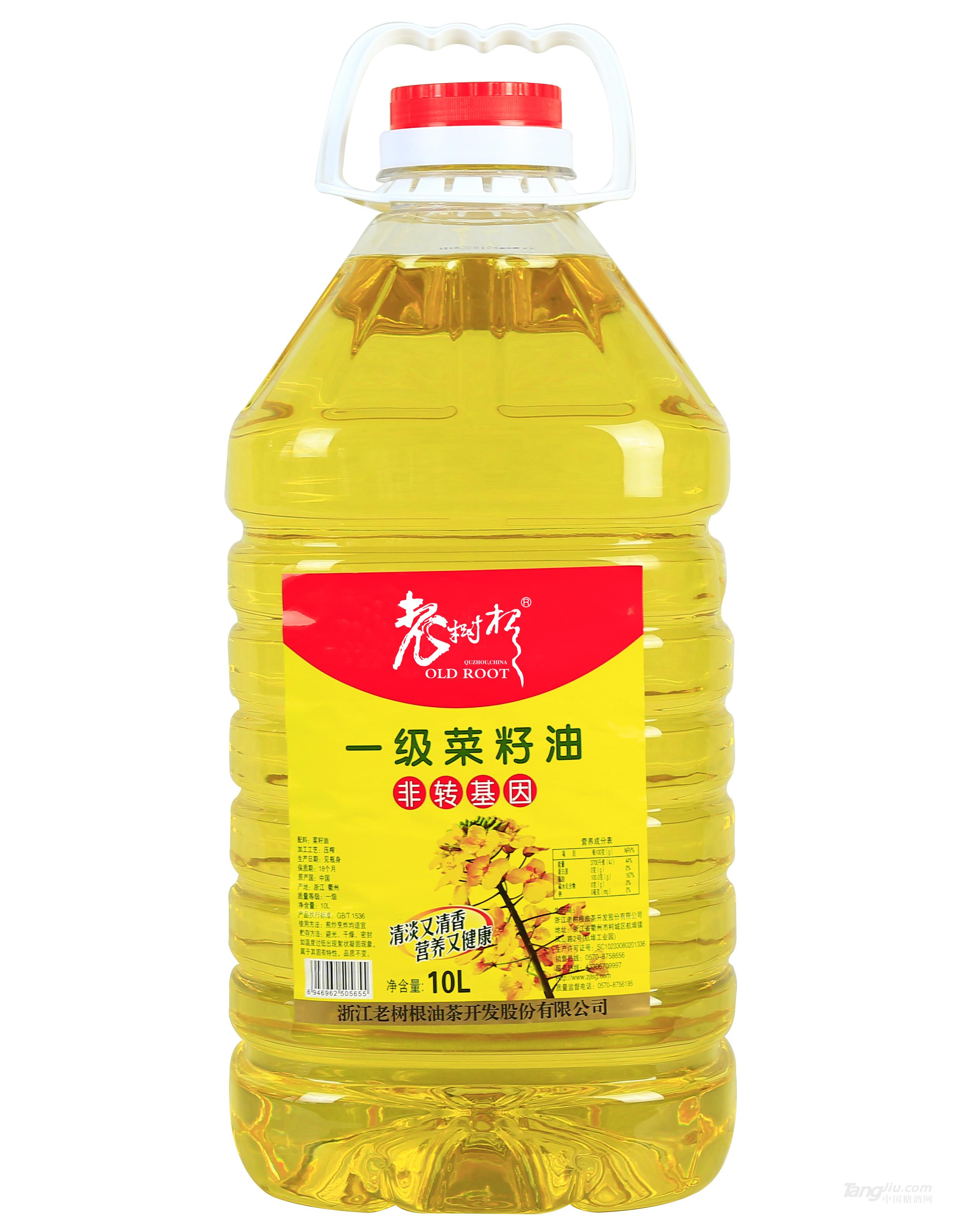 老樹(shù)根一級(jí)菜籽油10L