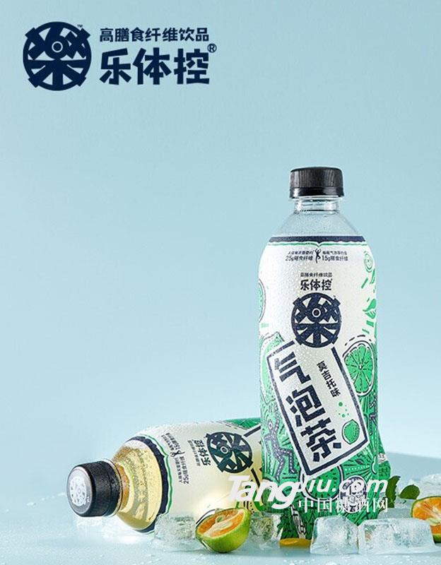 樂體控氣泡茶莫吉托味500ml