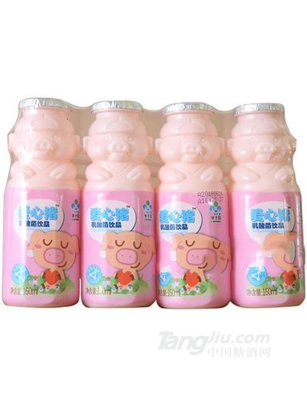 愛心豬乳酸菌飲品乳飲料160ml