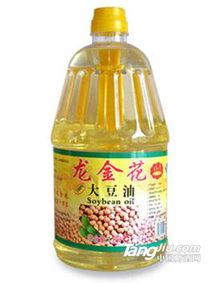 龍金花大豆油1.8L黃色