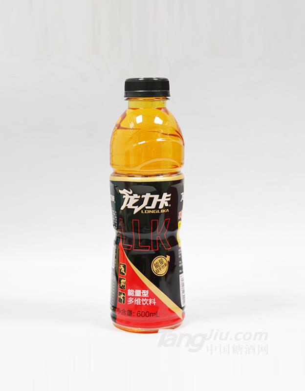 龍力卡能量型多維飲料黑標(biāo)600ml