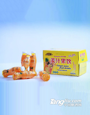 劉長(zhǎng)姜-姜汁果飲菠蘿味箱裝-330ml