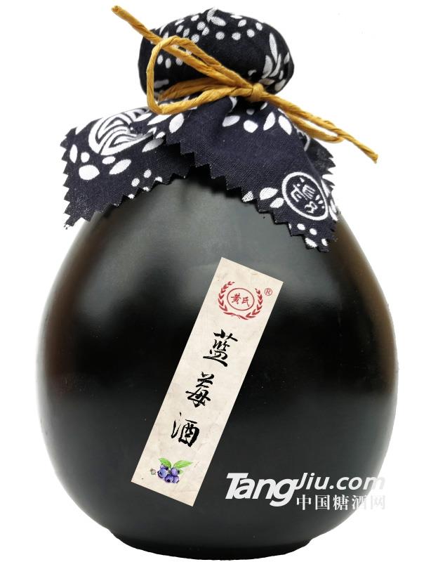 12°黃氏藍(lán)莓酒（黑壇）-500ml