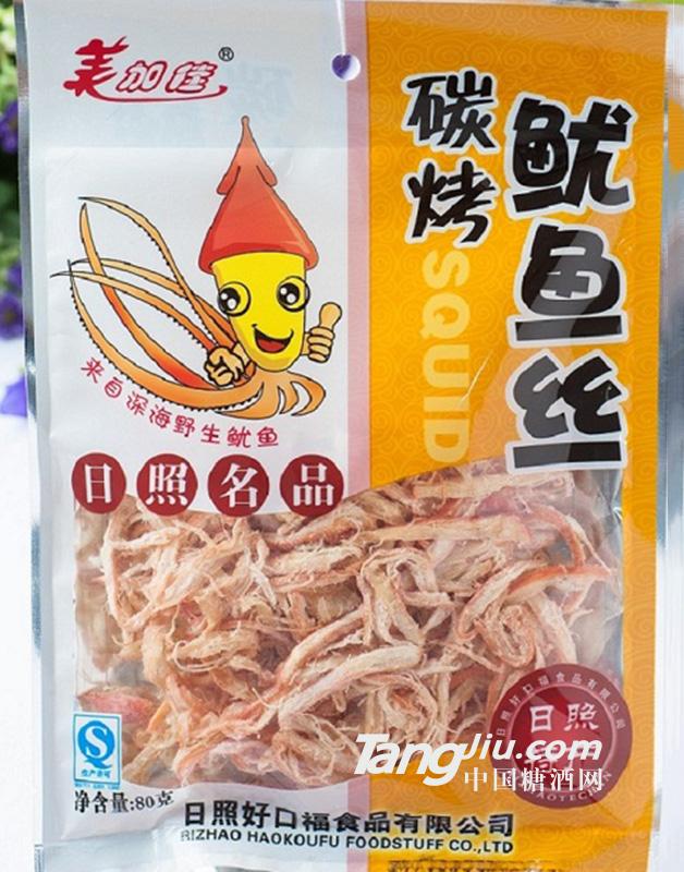 美加佳碳烤魷魚絲80g