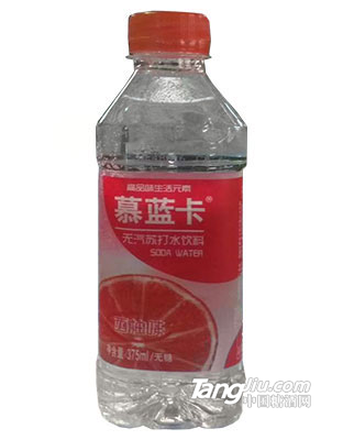 慕藍卡無汽蘇打水西柚味375ml