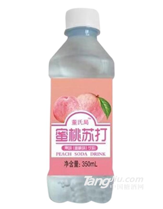 董氏局蜜桃蘇打飲料