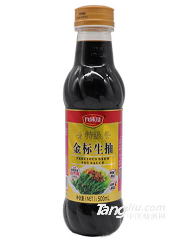 九味佳-金標生抽500ml