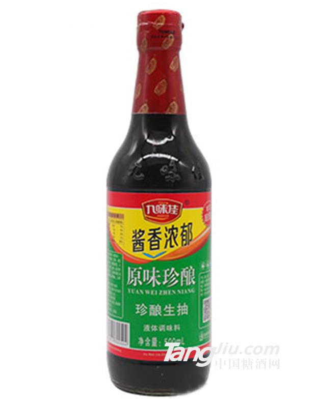 九味佳原味珍釀老抽500ml