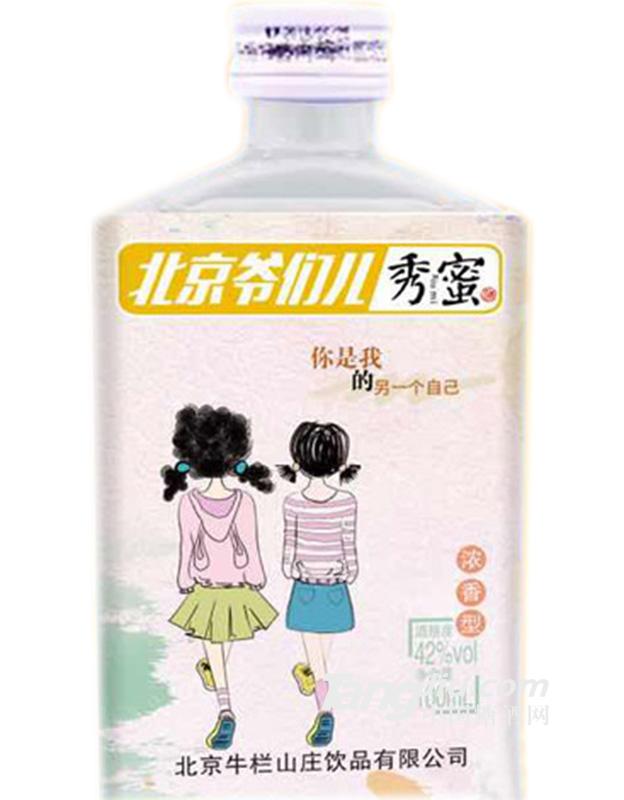 42度 北京爺們秀蜜酒100ml